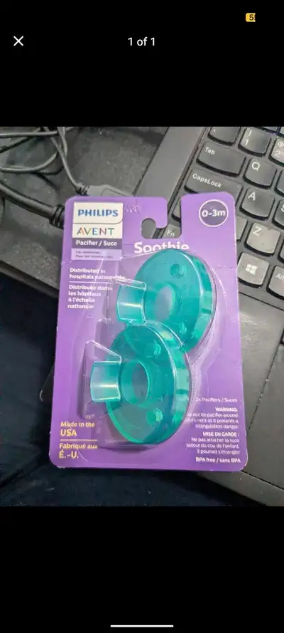 Philips Avent soothie pacifier - 3 months, View more
