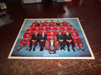 Molson Montreal Canadians official Hockey Team Photo 1961-1962 +