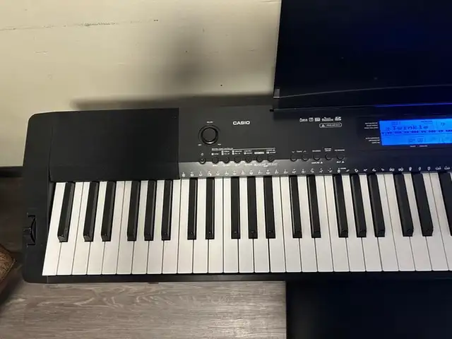 Casio Piano CDP240R Plus Stand, Pedal, Stool (88 Weiggted Keys) in Pianos & Keyboards in City of Toronto - Image 5