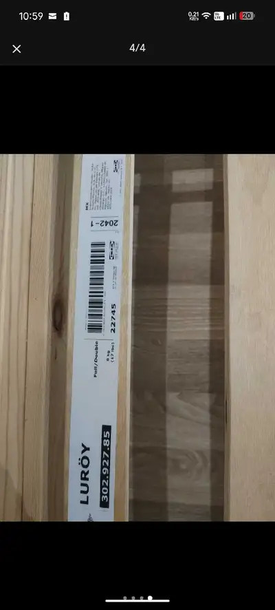 IKEA Full Bed Frame, View more
