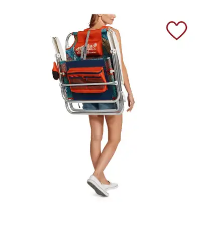 2 Eddie Bauer backpack chairs , View more