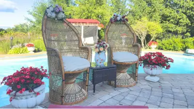 I’m offering two chairs for short-term rental. You’ll need to pick them up from my location and leav...