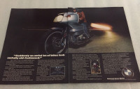 Authentic 1977 BMW R100RS Bike Ad