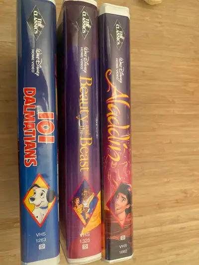 3 Disney Black Diamond Movies