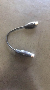 Mini-Din 7  Male to RCA Composite Female Adapter Cable