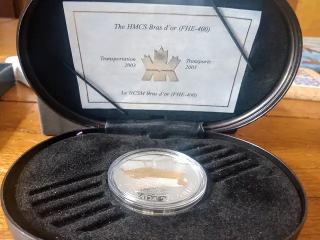 Bras d'or Silver Coin in Arts & Collectibles in Fredericton - Image 5