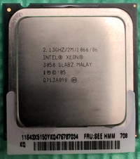 Intel Xeon Processor 3050 2M Cache, 2.13 GHz 1066 MHz FSB LGA775