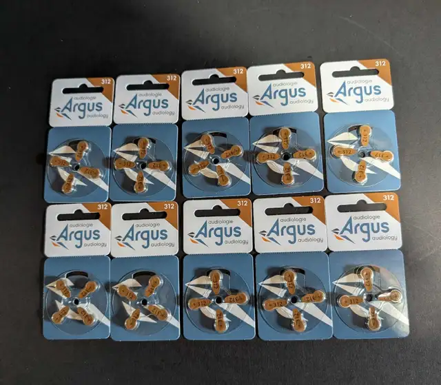 Hearing Aid Batteries 312 (10 Packs)  Power One Germany  in Health & Special Needs in Charlottetown - Image 2