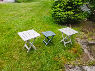 Plastic folding tables for outdoor use, View more
