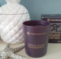 Yves Rocher Blackberries Scented Candle 100g/3.5oz - jar candle