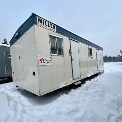 Office Trailer 10’X30’ Miller Good condition. Includes: Baseboard heating, A/C, electrical (outlets...