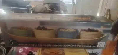 Hello have a bunch of kitchen items brand new in boxes selling for my mother as she is moving and do...