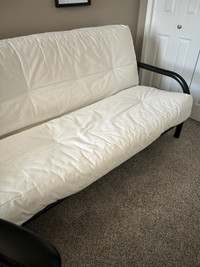 Nice white Futon for sale. Great shape!