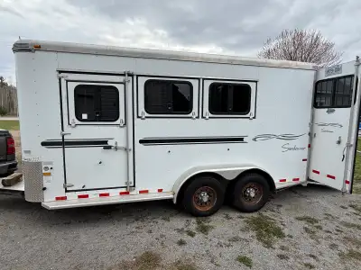 2006 Sundowner SunLite 727 2006 Sundowner SunLite 727 3H slant road with a ramp, front and rear tack...