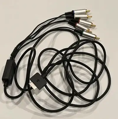 PSP GO Component TV Cable OEM Genuine Sony Playstation Portable, View more