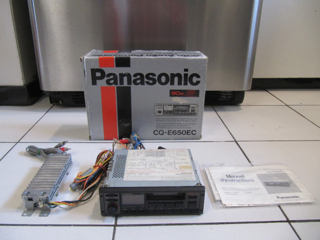 Panasonic CQ-E650EC Full Logic Cassette Car Stereo Rare 1980s in Arts & Collectibles in Mississauga / Peel Region - Image 2