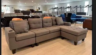 Grey Sectional Sofa, View more