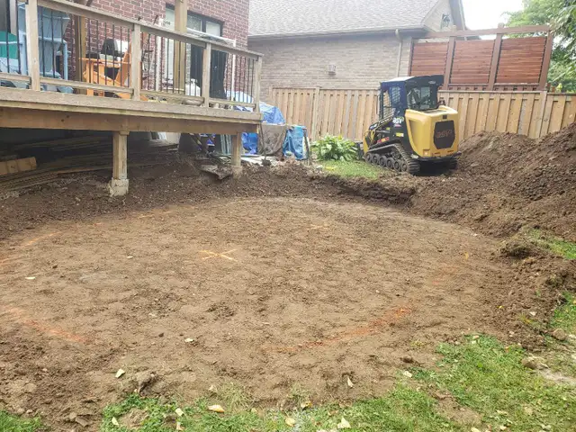 Bobcat and Mini Ex services in Excavation, Demolition & Waterproofing in Oakville / Halton Region - Image 9