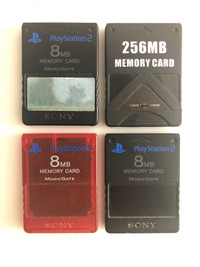 PlayStation 2 PS2 Memory Cards $10 each