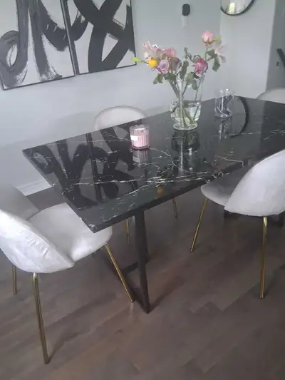 dining table (chairs and decore not included), View more