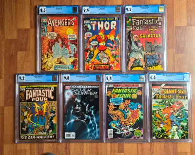 X-Men 266 newsstand Fantastic Four 48 CGC 9.8 9.2 Action Comics, View more