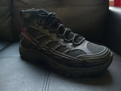 Men's Merrell Moab Velocity Tactical Mid Waterproof Boots Size 9, View more