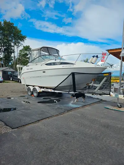 Beautiful boat for lakes or ocean. Hummingbird navigator, new down rigger, new rope and chain electr...