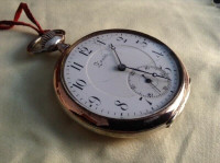Rare Antique Silver Zenith pocket watch