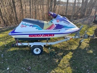 1996 Seadoo 787 SPI and  trailer 