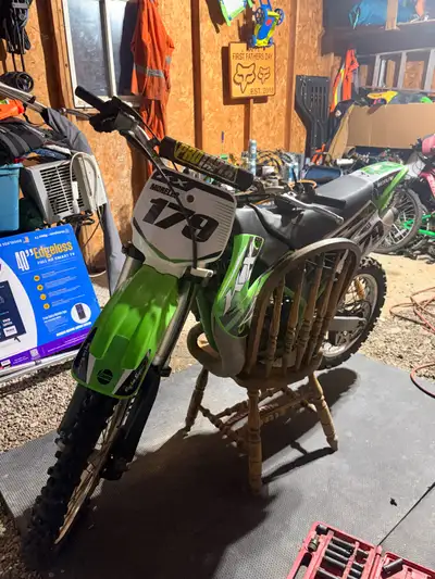 Fresh rebuild no hours on motor fresh tune want a bigger 2 stroke, truck, or cash will add cash for...