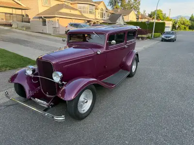 1932 Ford Steel Body Sedan Hot Rod -Excellent Condition. Looking for a real steel ‘32 that’s complet...