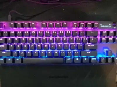 steelseries apex pro tkl hall effect gaming keyboard , View more