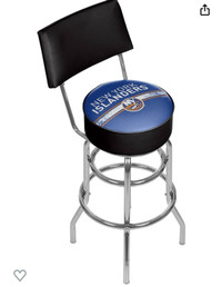 Trademark Gameroom NHL New York Islanders Swivel Bar Stool with 