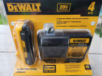 DEWALT 20V MAX Lithium-Ion 4.0Ah Compact Battery & Charger Kit