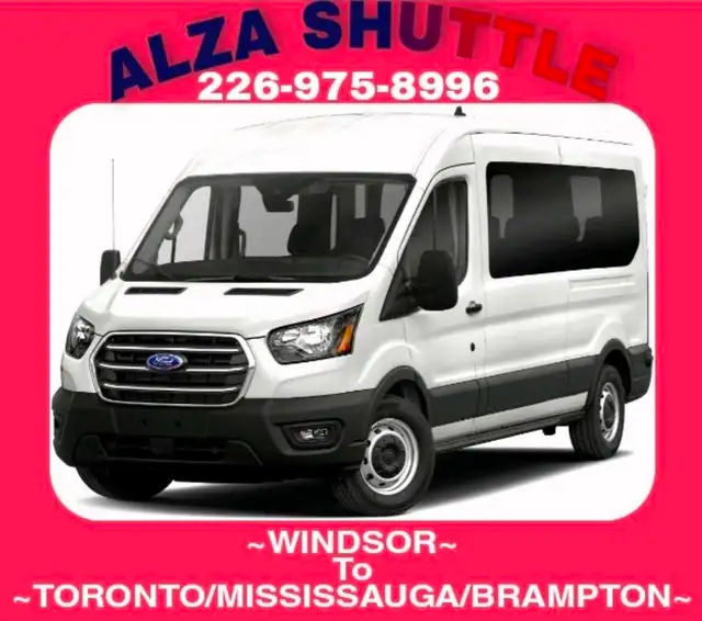 8AM/WINDSOR To TORONTO/LONDON Daily ~ 226 975 8996 