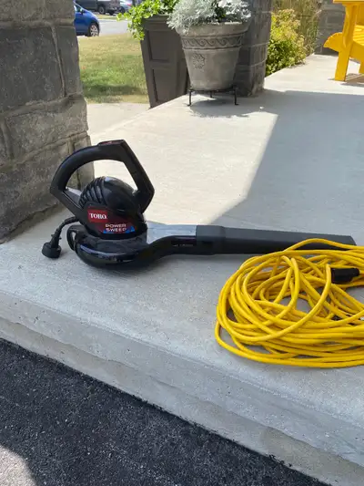 Toro electric leaf blower , View more