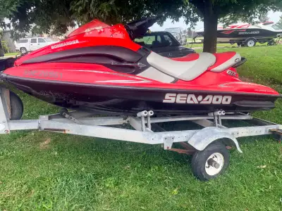 2000 Sea-Doo GTX Millennium Edition 951 – Runs Great – Includes Galvanized Trailer – $3,000 Up for s...