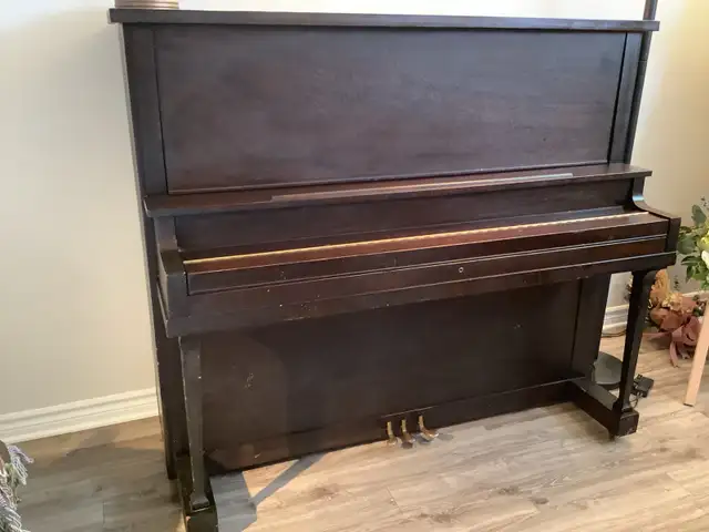 Piano antique de marque Weber et cie in Pianos & Keyboards in Laval / North Shore - Image 4