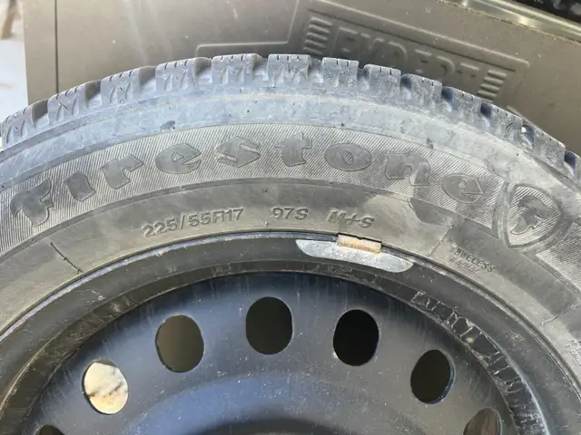 Ford Fusion winter rims and tires 225/55R17 in Tires & Rims in Regina - Image 4