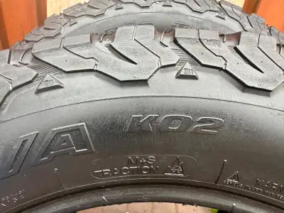 I am selling a set of four BFGoodrich KO2 tires, size LT 275/60R20. These tires are in good conditio...