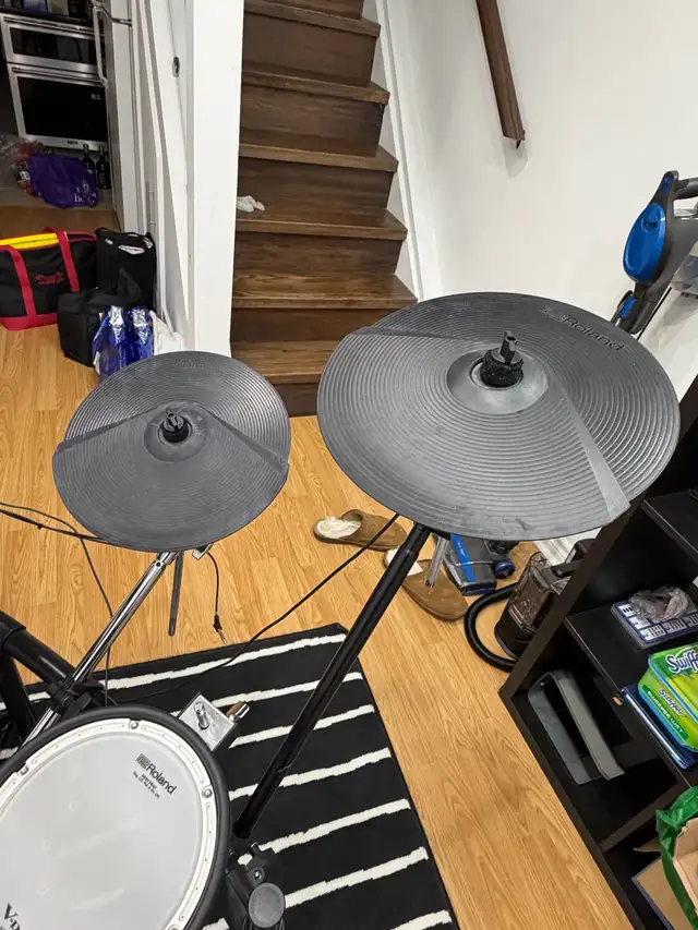 Roland TD-17 Electronic Drum Kit — Barely Used | Ajax in Drums & Percussion in Oshawa / Durham Region - Image 5