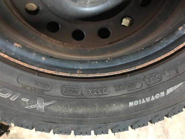 205 55 16 MICHELIN X-ICE TIRES WITH RIMS in Tires & Rims in City of Toronto - Image 3