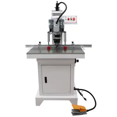 Pneumatic Hinge Boring Insertion Machine Woodworking Drilling Tool 3Z-45-9.5 027304 - Description: T...