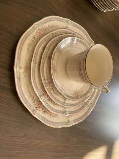 Noritake Rothschild #7293 Dining Set (4 sets + other items), View more