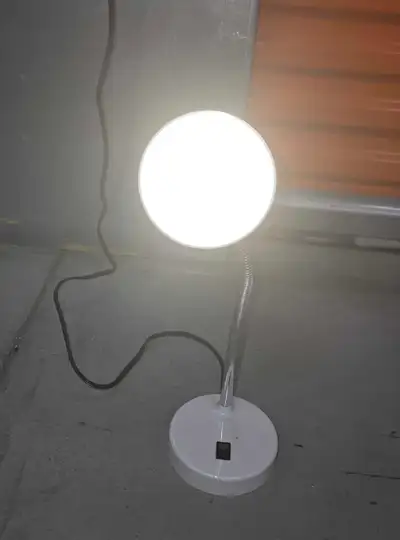 White Adjustable Desk Lamp, View more