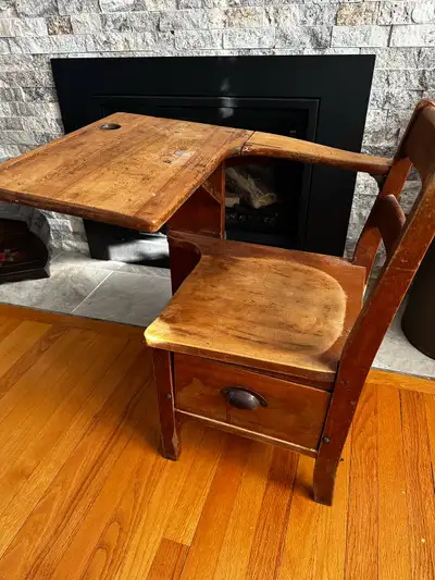 Vintage School Desk, View more