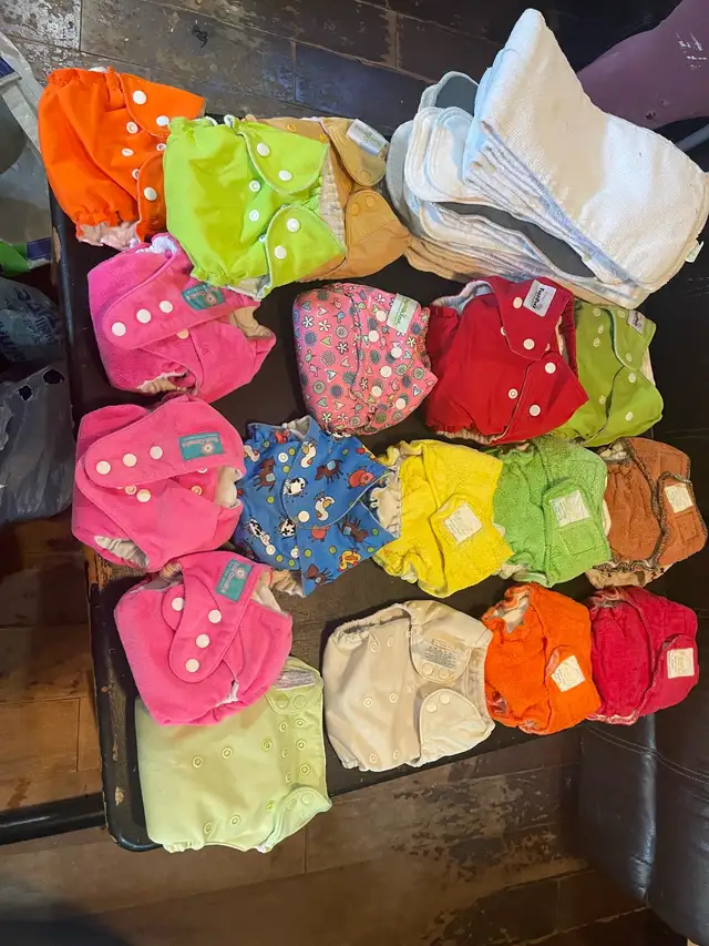 Pocket cloth diaper lot and inserts in Bathing & Changing in Ottawa - Image 2