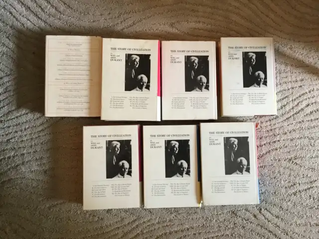 Mixed Volumes of The Story of Civilization Series in Non-fiction in Saskatoon - Image 3