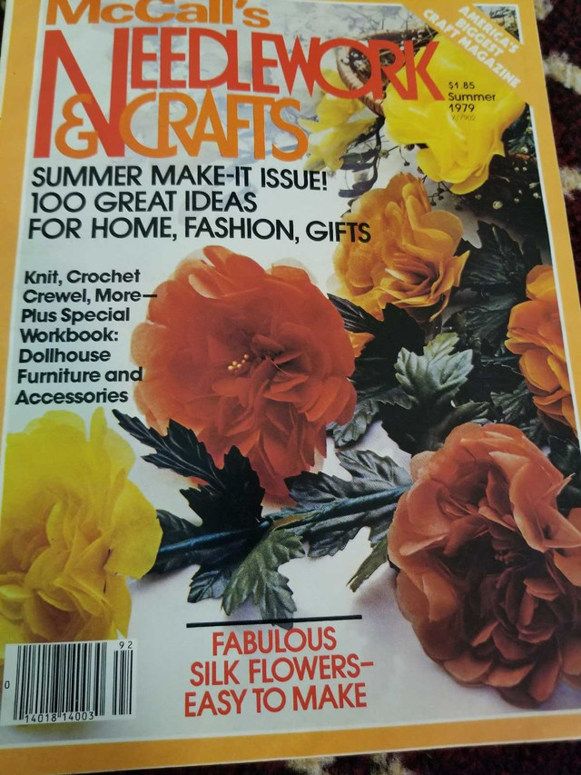 McCall's Needlework and crafts magazines collection as shown in  in Hobbies & Crafts in Kitchener / Waterloo - Image 4