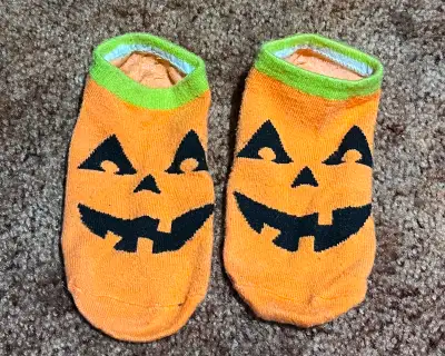 Pumpkin ankle socks, View more